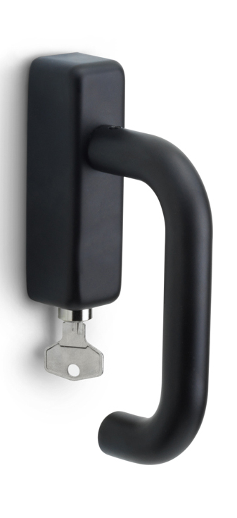 Formani BASICS LB1-DKLOCK-O draaikiepgarnituur afsluitbaar mat zwart rechts/links