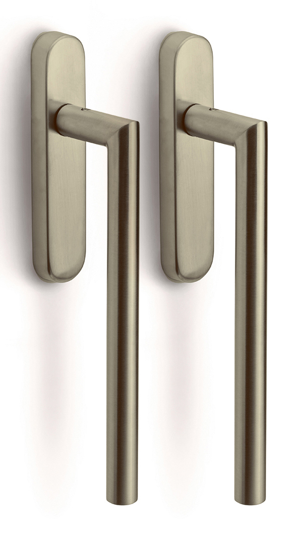 Formani BASICS LB230PA massieve paarsgewijze set hefschuifdeurbeslag PVD champagne