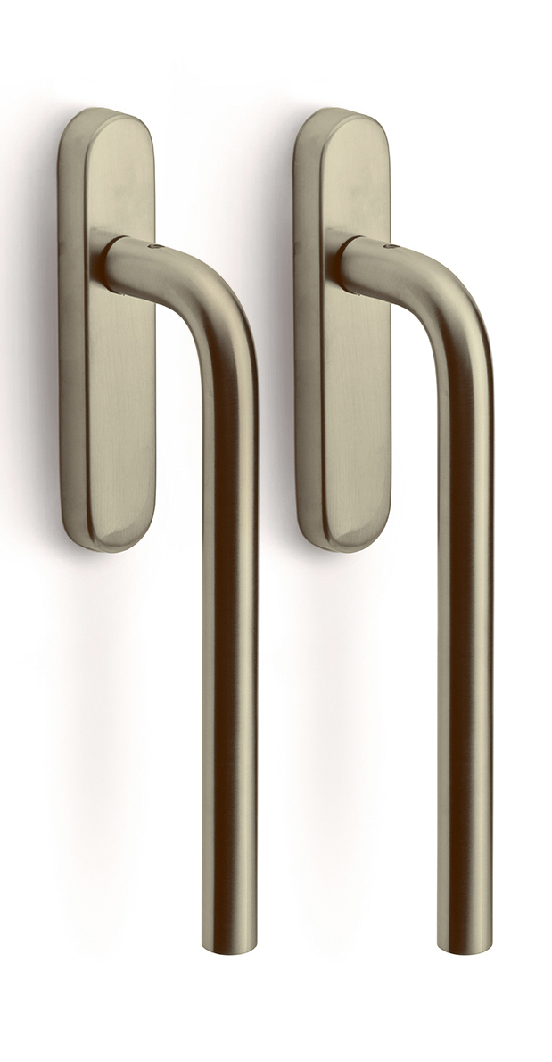 Formani BASICS LB231PA massieve paarsgewijze set hefschuifdeurbeslag PVD champagne
