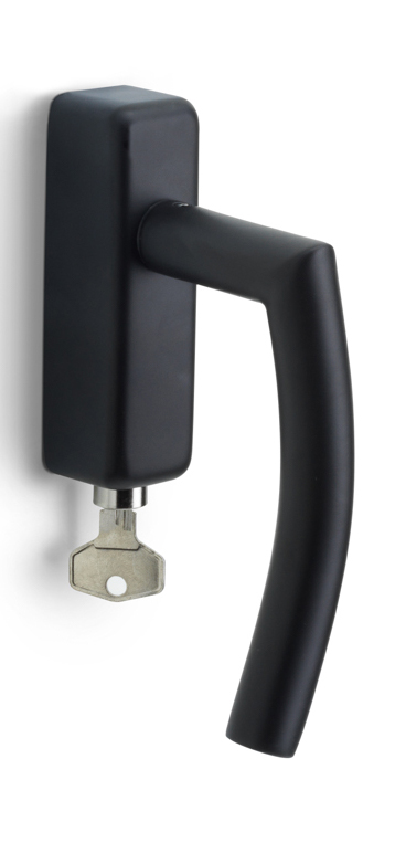 Formani BASICS LB4-DKLOCK-O draaikiepgarnituur afsluitbaar mat zwart rechts/links