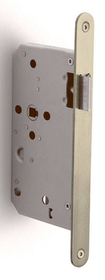 Formani BASICS LBLA60SFC afgerond loopdeurslot PVD champagne