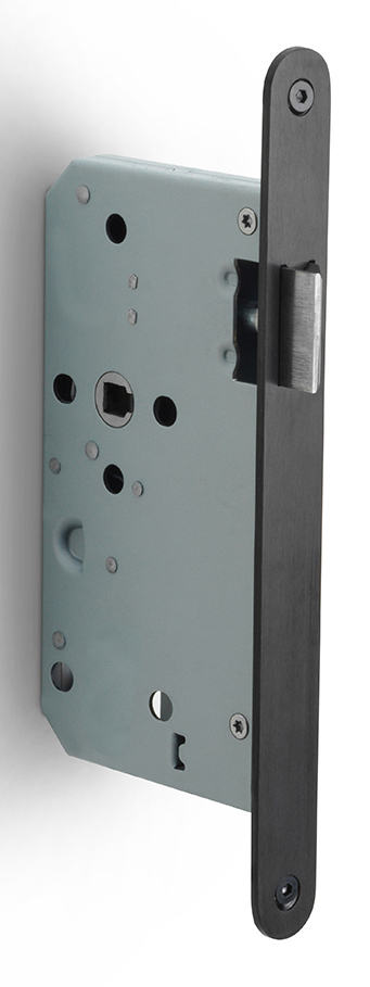 Formani BASICS LBLA60SFC afgerond loopdeurslot PVD gunmetal