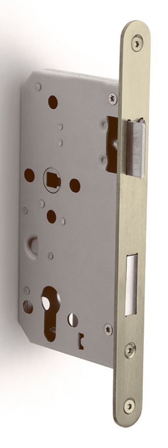 Formani BASICS LBLA60Y72 afgerond cilinderslot PVD champagne