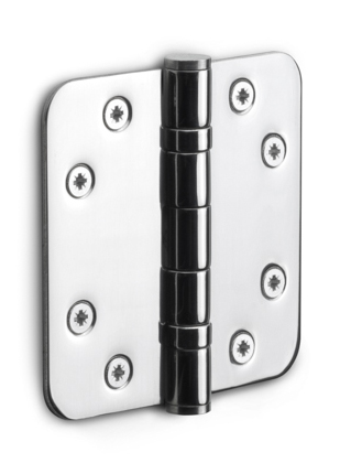 Formani BASICS LBSA8989 kogellagerscharnier afgeronde hoeken gepolijst roestvast staal