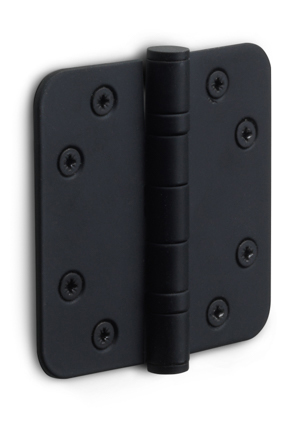 Formani BASICS LBSA8989 kogellagerscharnier afgeronde hoeken mat zwart