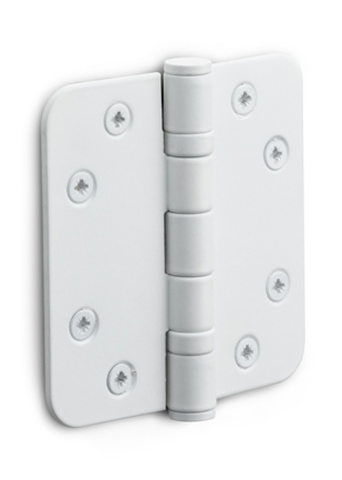 Formani BASICS LBSA8989 kogellagerscharnier afgeronde hoeken wit