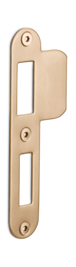 Formani BASICS LBSPANYW sluitplaat afgerond PVD licht brons