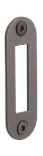 Formani BASICS LBSPAK sluitplaat afgerond brons