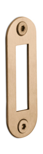 Formani BASICS LBSPAK sluitplaat afgerond PVD licht brons