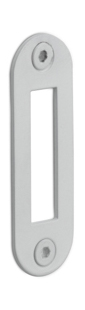 Formani BASICS LBSPAK sluitplaat afgerond wit