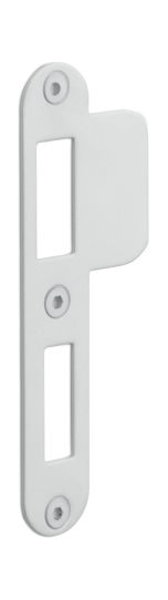 Formani BASICS LBSPANYW sluitplaat afgerond wit