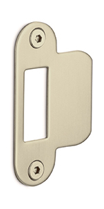 Formani BASICS LBSPASFC sluitplaat afgerond PVD champagne