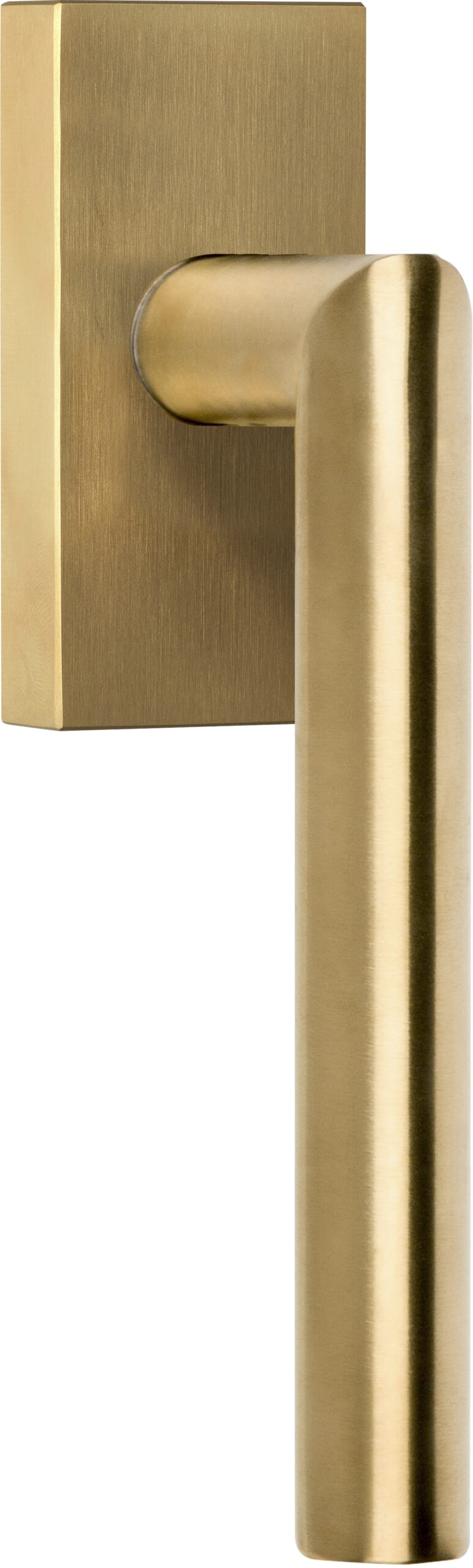 Formani BASICS LB2-DK-Q draaikiepgarnituur niet afsluitbaar PVD mat goud rechts/links