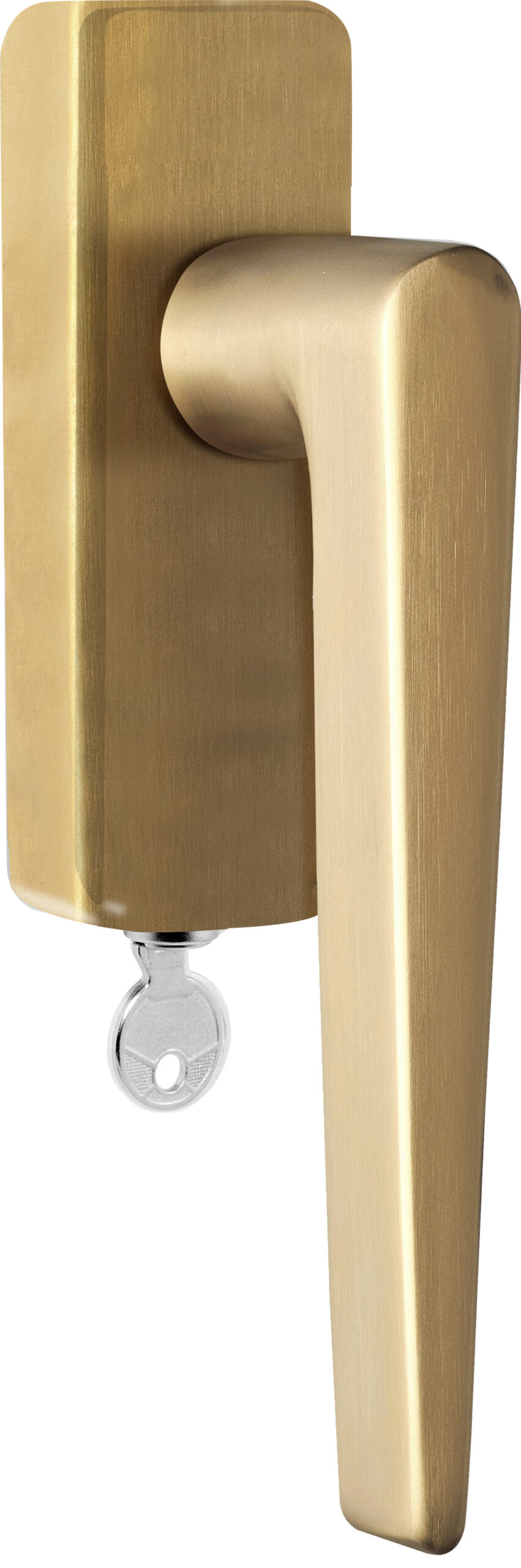 Formani BASICS LB21H-DKLOCK-O draaikiepgarnituur afsluitbaar PVD mat goud rechts/links