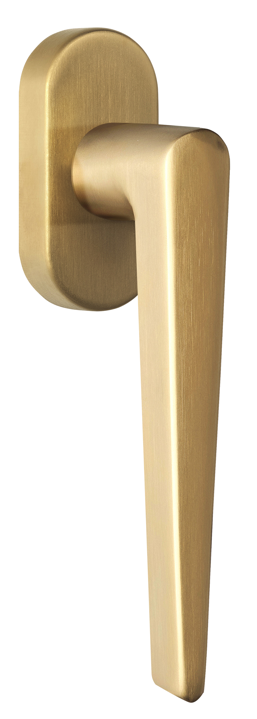 Formani BASICS LB21H-DK-O draaikiepgarnituur niet afsluitbaar PVD mat goud rechts/links