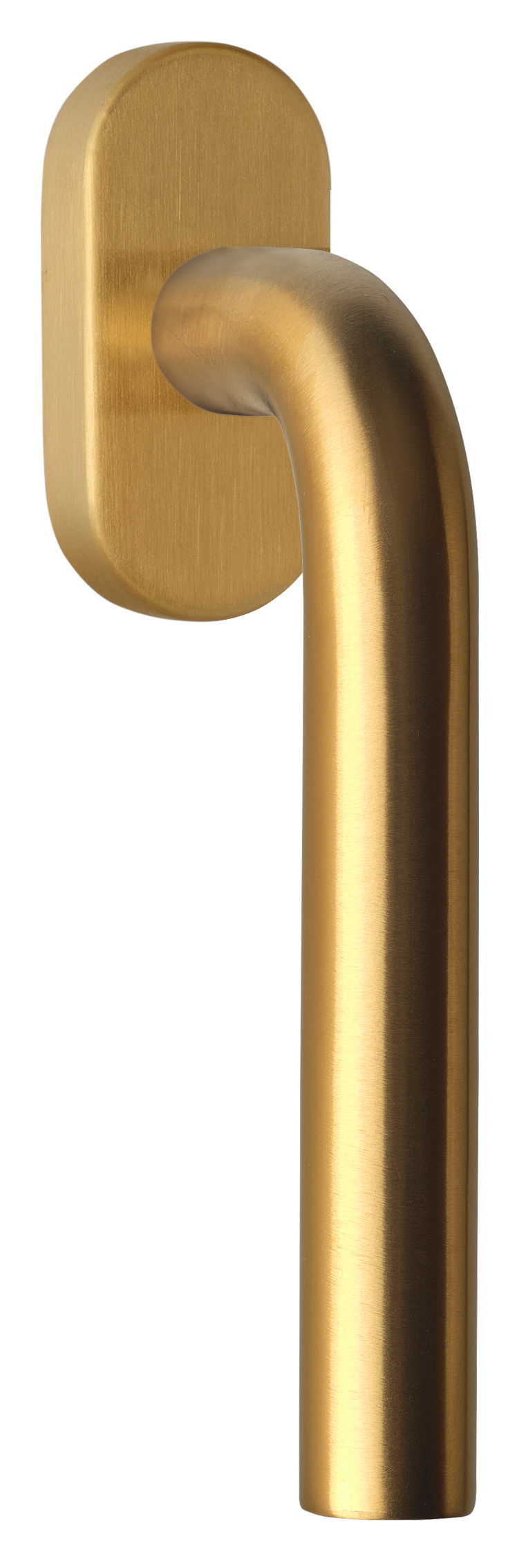 Formani BASICS LB3-DK-O draaikiepgarnituur niet afsluitbaar PVD mat goud rechts/links