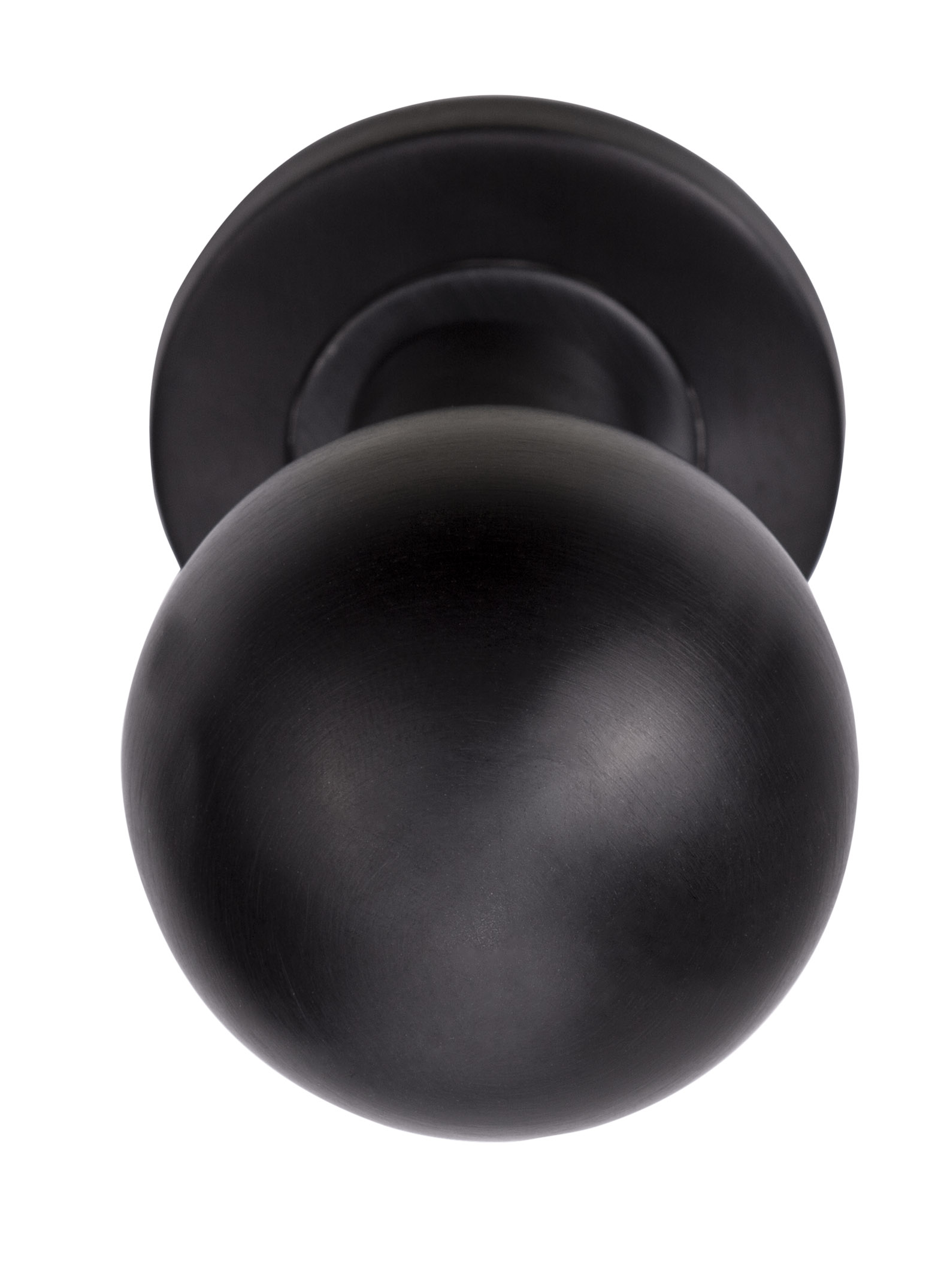 Formani BASICS LB501 voordeurknop vast op rozet PVD gunmetal