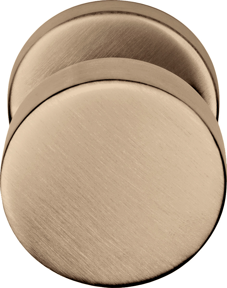 Formani BASICS LB503V voordeurknop vast op rozet PVD licht brons