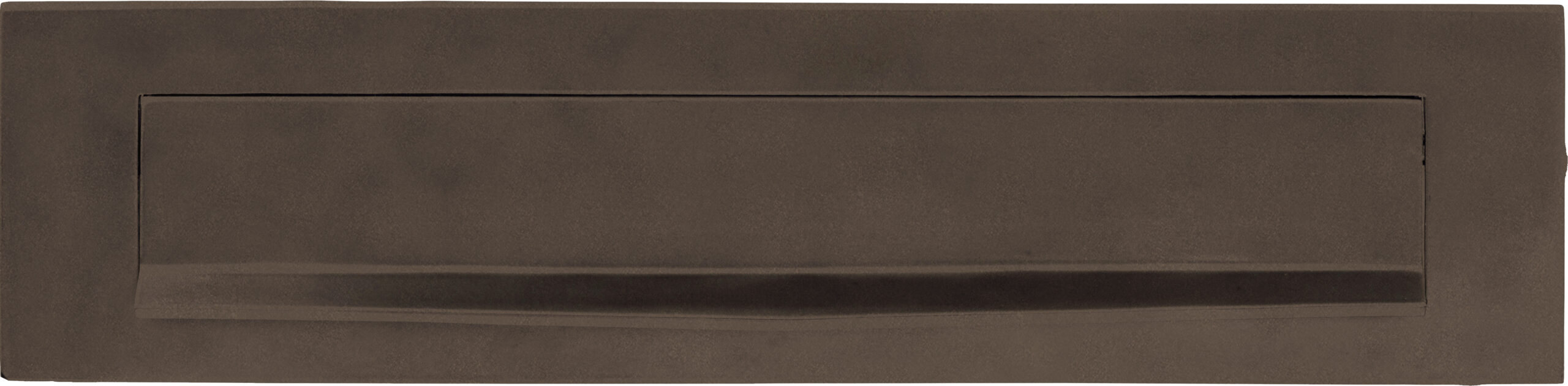 Formani BASICS LB535 massieve buitenbriefplaat PVD champagne