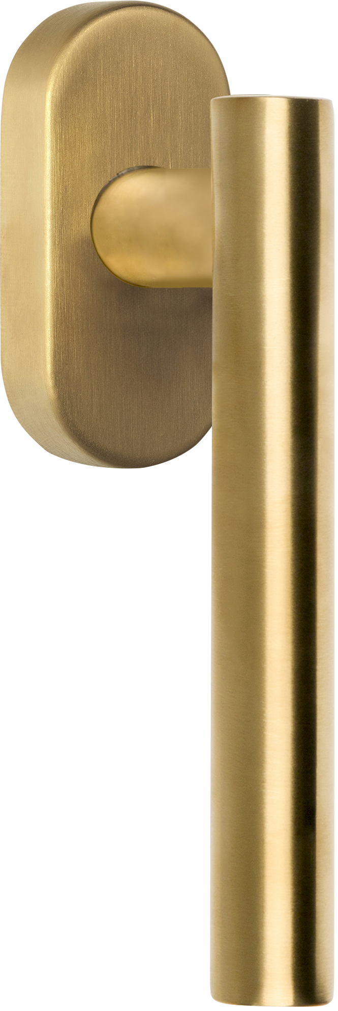 Formani BASICS LB7-DK-O draaikiepgarnituur niet afsluitbaar PVD mat goud rechts/links