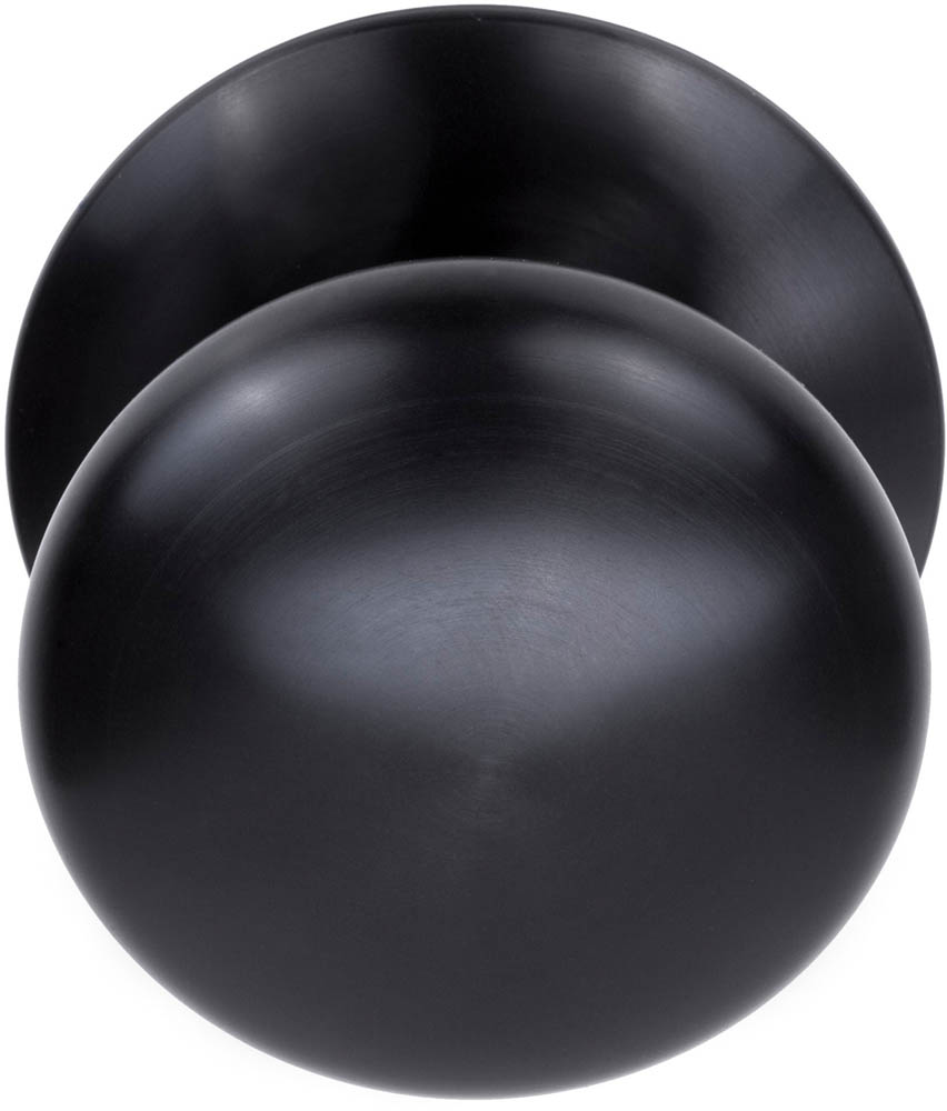 Formani BASICS LB80V voordeurknop vast op rozet PVD gunmetal
