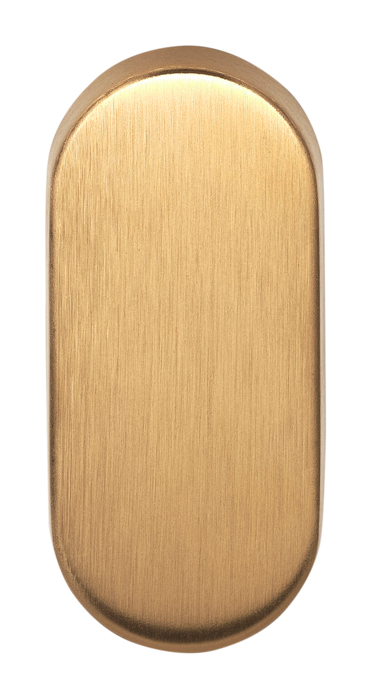 Formani BASICS LBB32 blind plaatje ovaal PVD mat goud