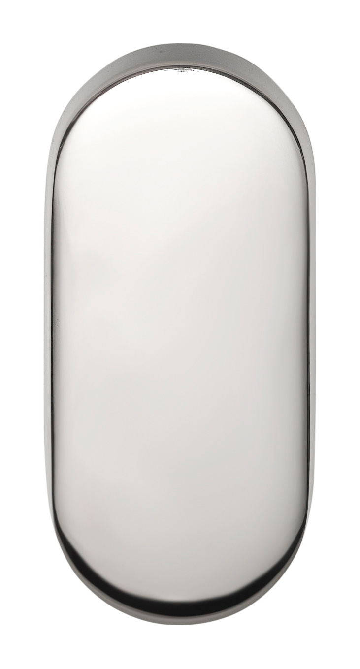 Formani BASICS LBB32 blind plaatje ovaal PVD champagne