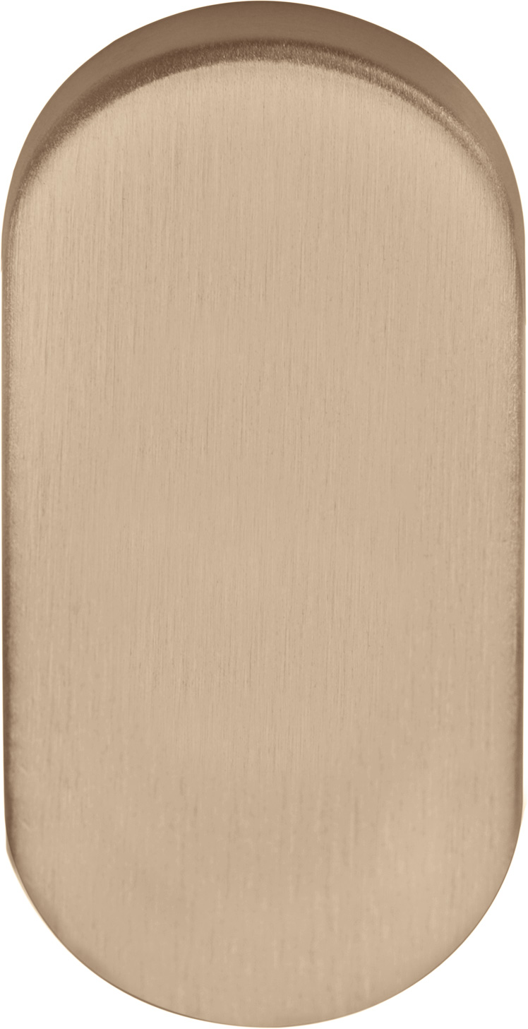 Formani BASICS LBB32 blind plaatje ovaal PVD licht brons