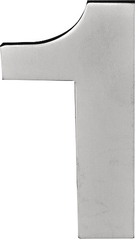 Formani BASICS LBHN100-1 huisnummer met blinde bevestiging en afstandshouders brons universeel