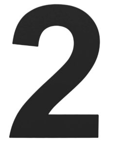 Mat zwart