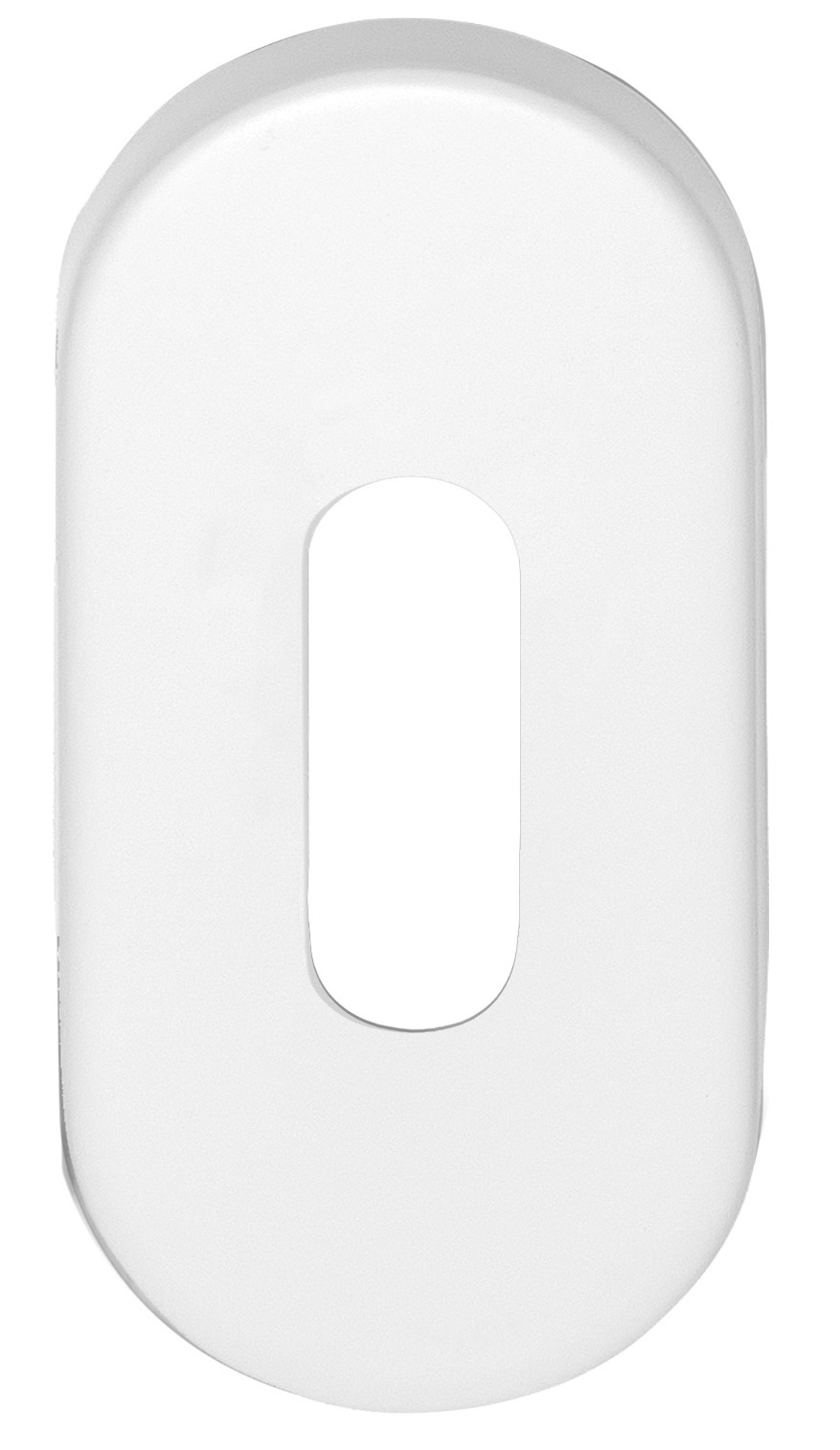 Formani BASICS LBN32 sleutelplaatje ovaal wit