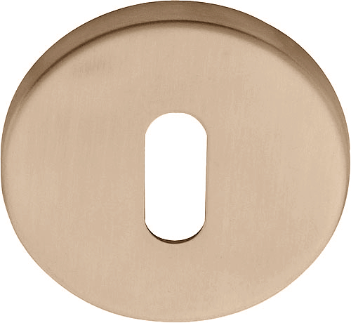 Formani BASICS LBN50 sleutelplaatje rond PVD licht brons