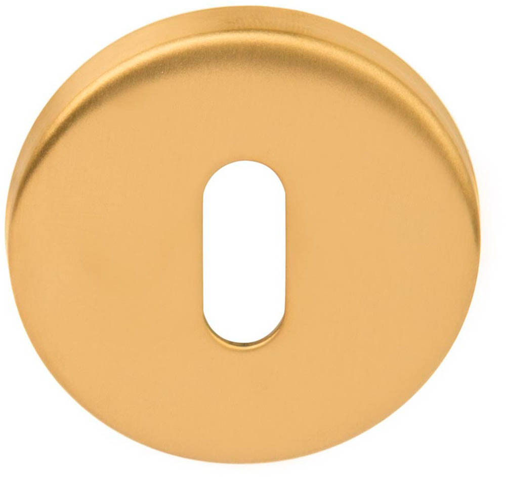 Formani BASICS LBN50 sleutelplaatje rond PVD mat goud
