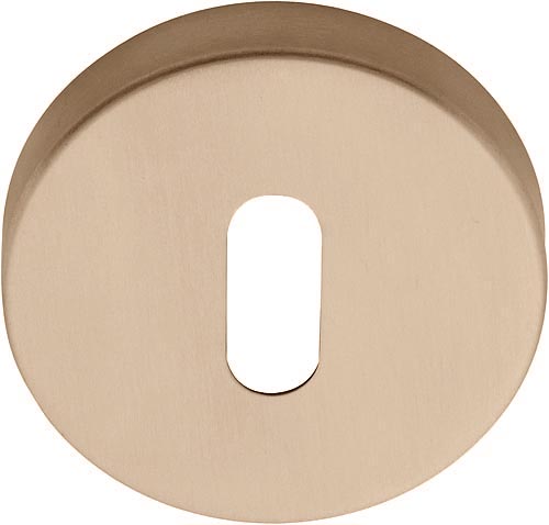 Formani BASICS LBN50D sleutelplaatje rond PVD licht brons