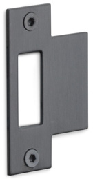 Formani BASICS LBSPSFC sluitplaat rechthoekig PVD gunmetal / PVD mat zwart