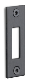 Formani BASICS LBSPK sluitplaat rechthoekig PVD gunmetal / PVD mat zwart