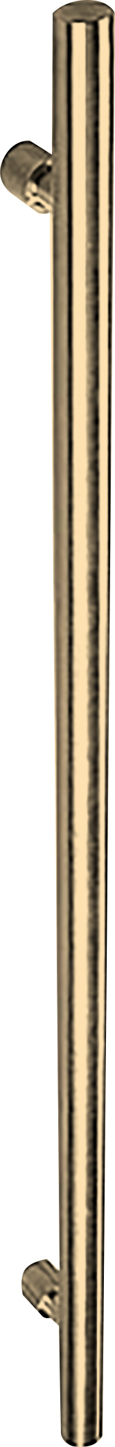 Formani BASICS LBT25300NP lBT greep diam.25mm L=300-500mm inclusief niet-doorgaande bevestiging PVD mat goud