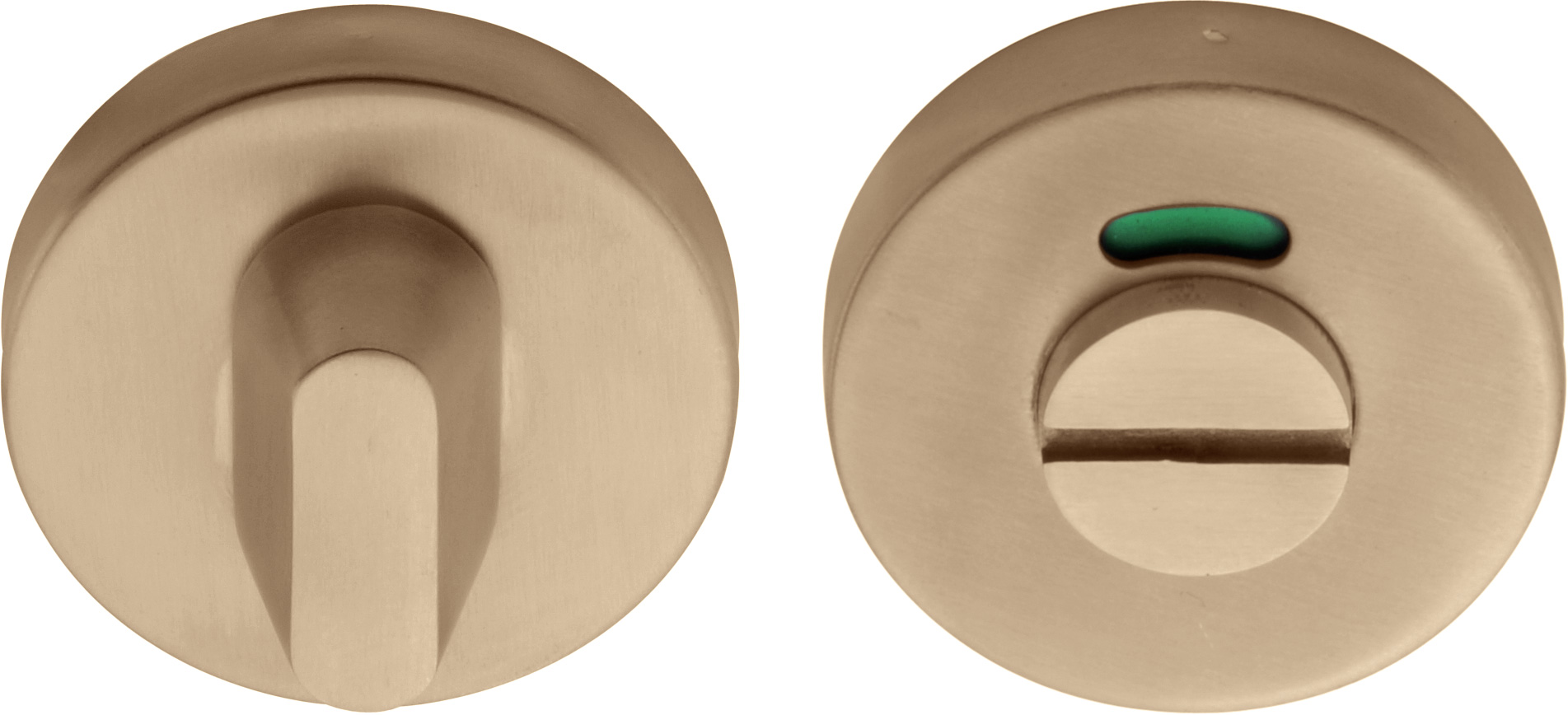 Formani BASICS LBWC50D toiletgarnituur inclusief Q5/6/7/8 toiletstift PVD licht brons