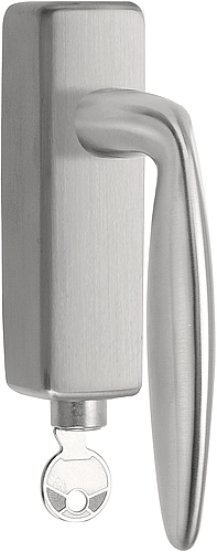 Formani BASICS LB18H-DKLOCK-O draaikiepgarnituur afsluitbaar mat roestvast staal rechts/links