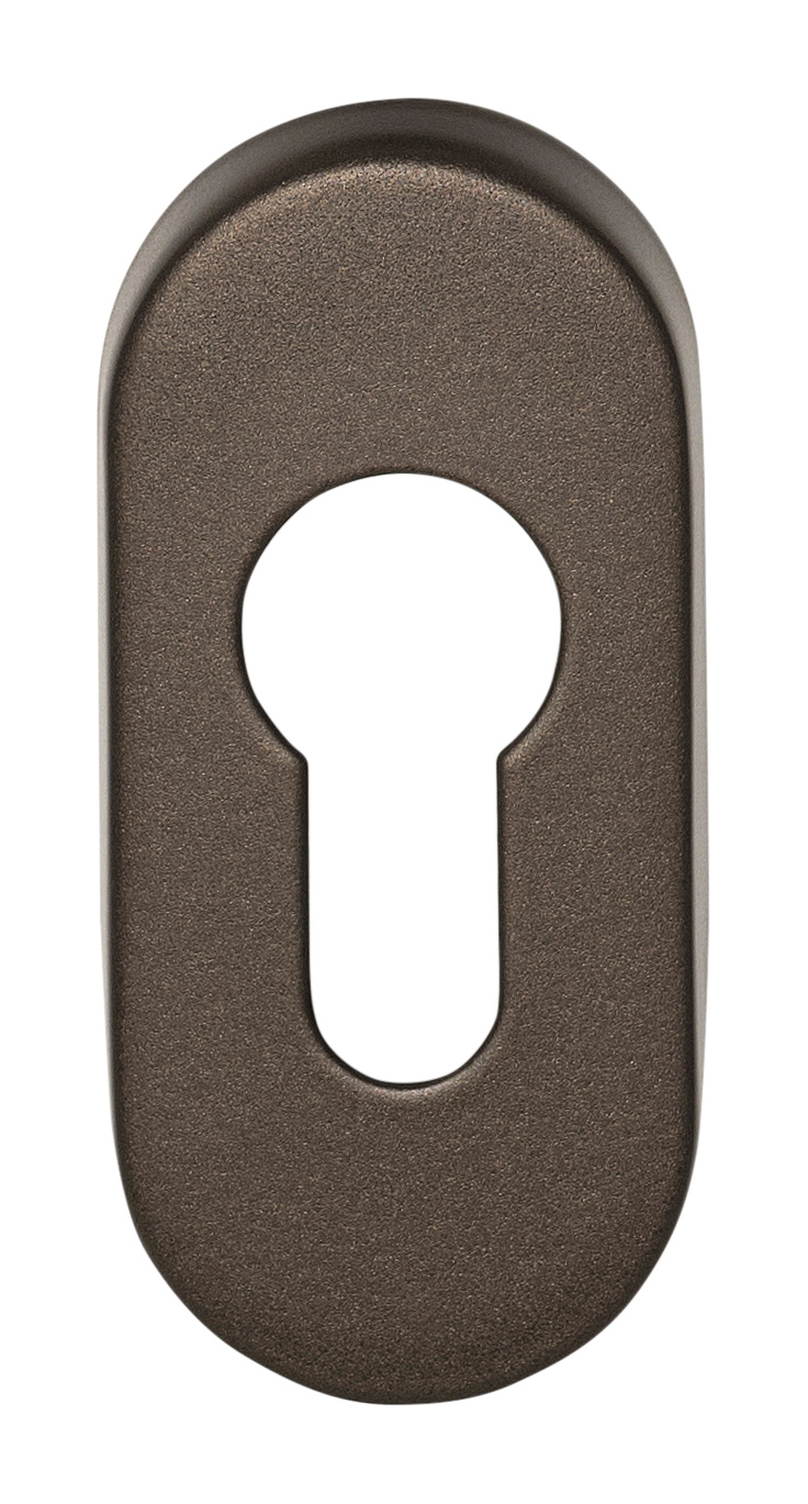 Formani BASICS LBY32 cilinderplaatje ovaal brons