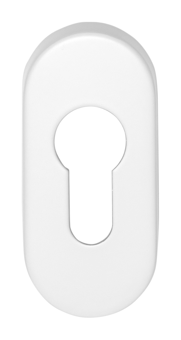 Formani BASICS LBY32 cilinderplaatje ovaal wit