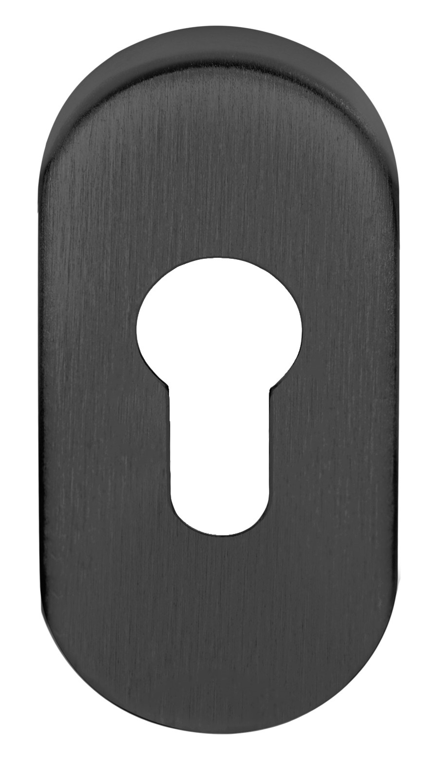 Formani BASICS LBY32 cilinderplaatje ovaal PVD gunmetal