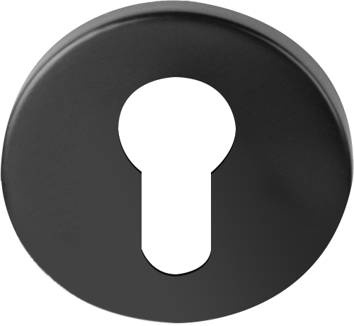 Formani BASICS LBY50 cilinderplaatje rond PVD gunmetal