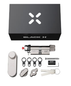 Intersteel Black X Smart Lock 35/35mm - 45/45mm mat nikkel - Afbeelding 4