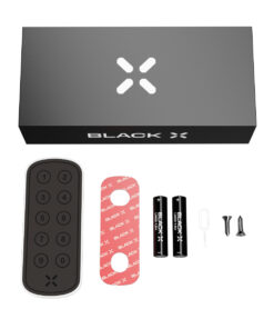 Intersteel Black X codepaneel ovaal 100x42mm wit - Afbeelding 4