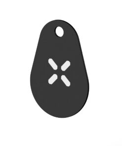 Intersteel Black X NFC tags zwart set van 4 stuks - Afbeelding 2